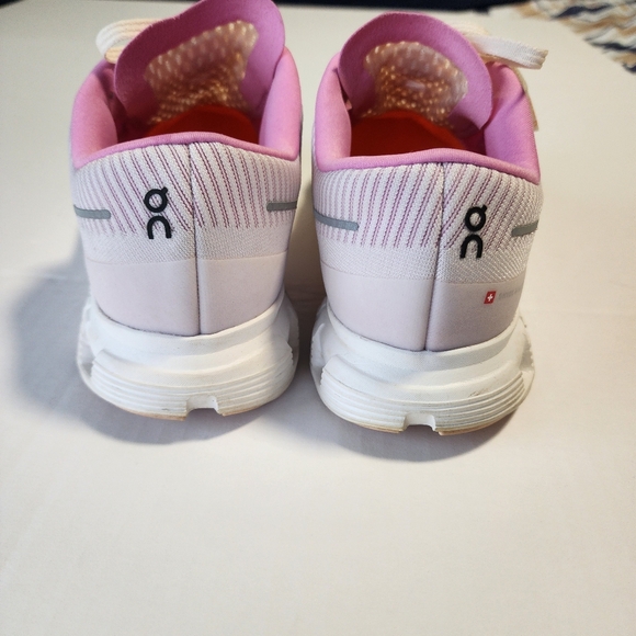 ON Cloud 6 Push SneakerTangerine & Raspberry, Women Size 11 - Picture 3 of 16